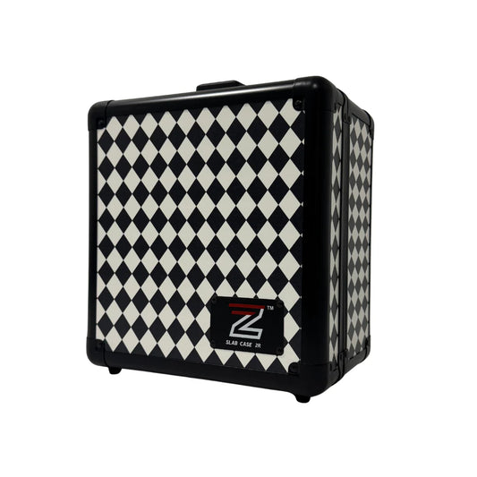 Zion Cases Slab Case 2 Row - Black/White Tile