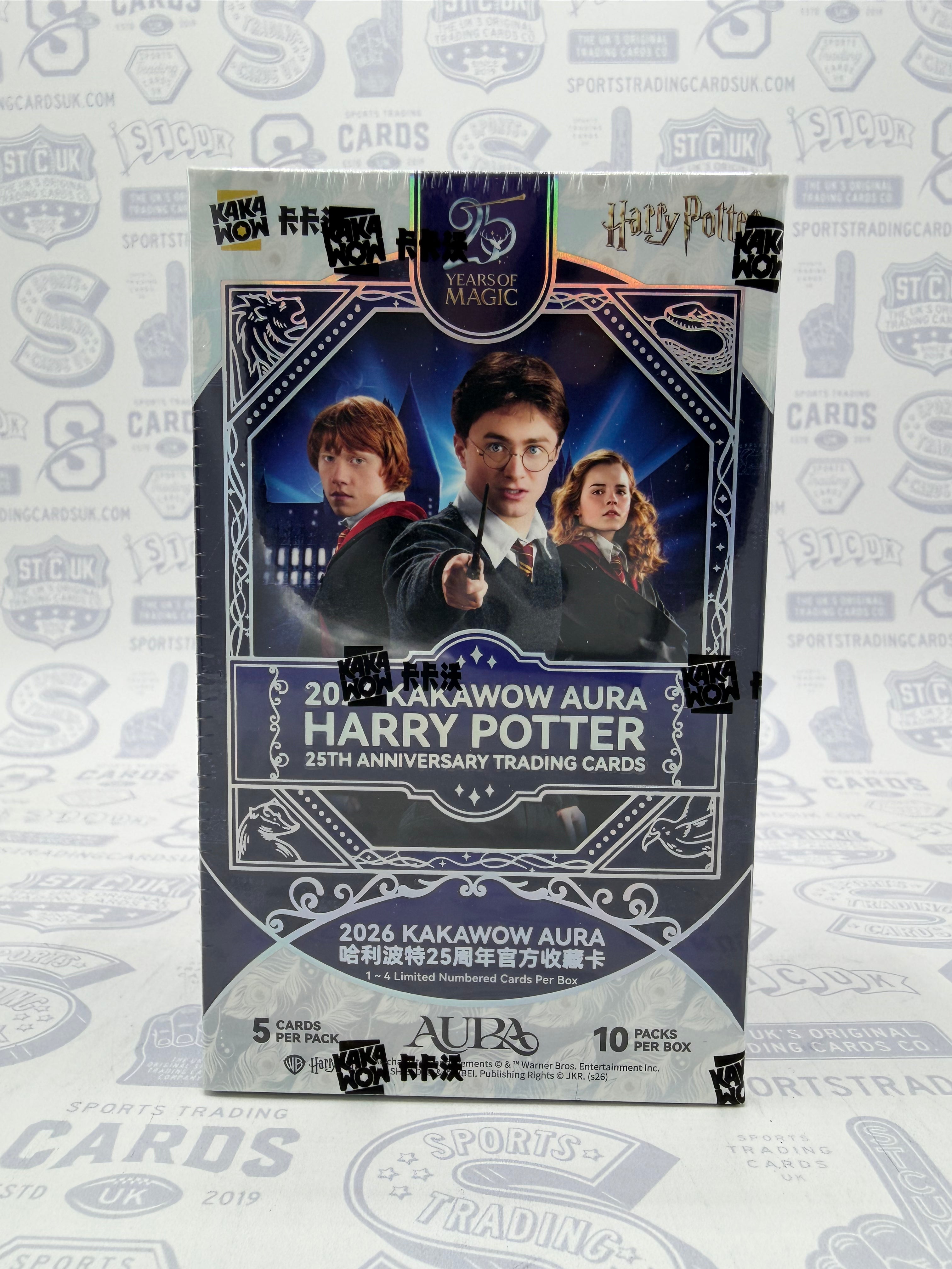 2026 Kakawow Harry Potter Aura 25th Anniversary Hobby Box