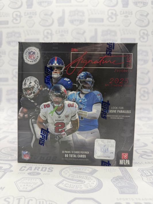 2025 Topps Signature Class Football Mega Box