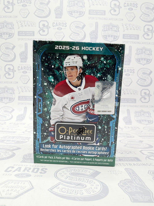 2025-26 Upper Deck O-Pee-Chee Platinum Hockey Blaster Box