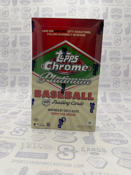 2025 Topps Chrome Platinum Anniversary Baseball Hobby Box