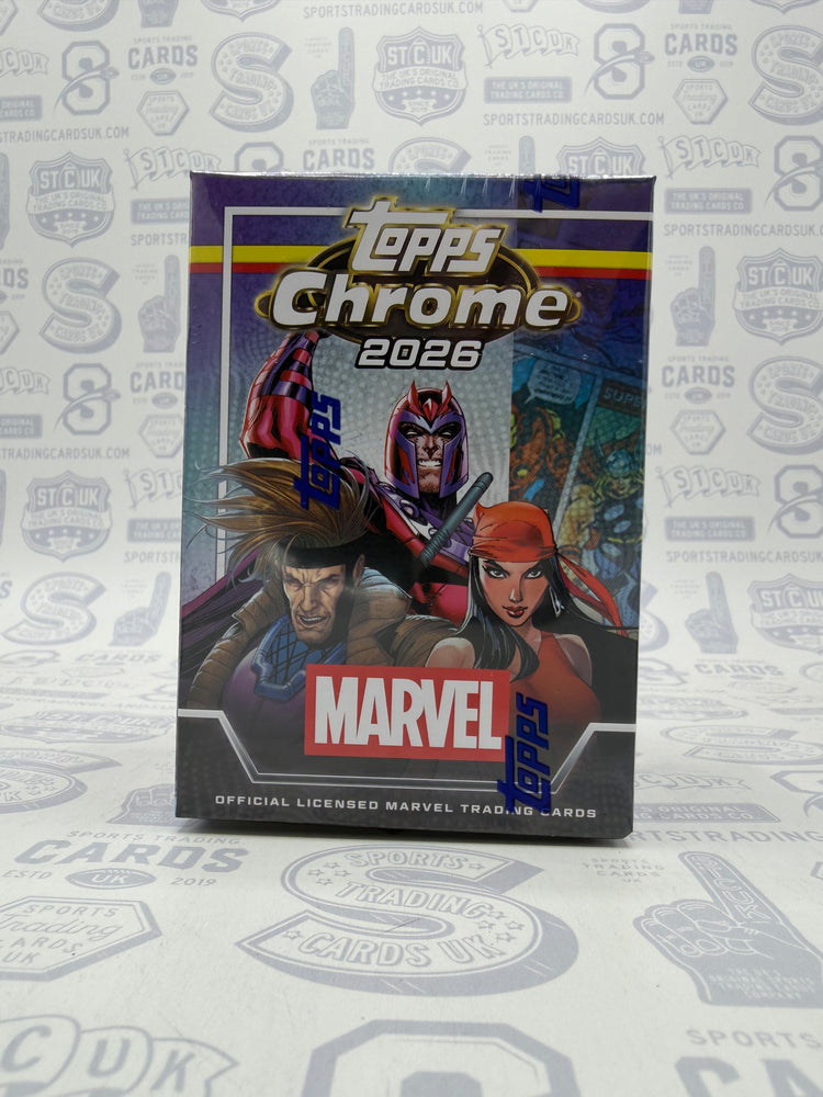 2026 Topps Chrome Marvel Comics Blaster Box