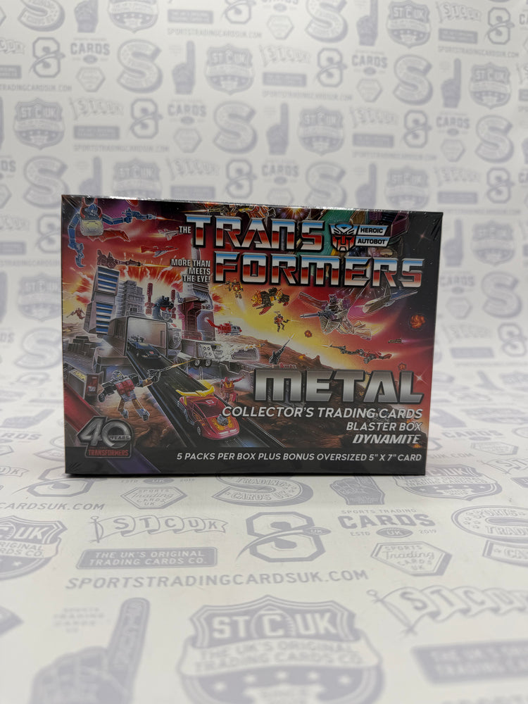 2026 Dynamite Transformers Metal Blaster Box