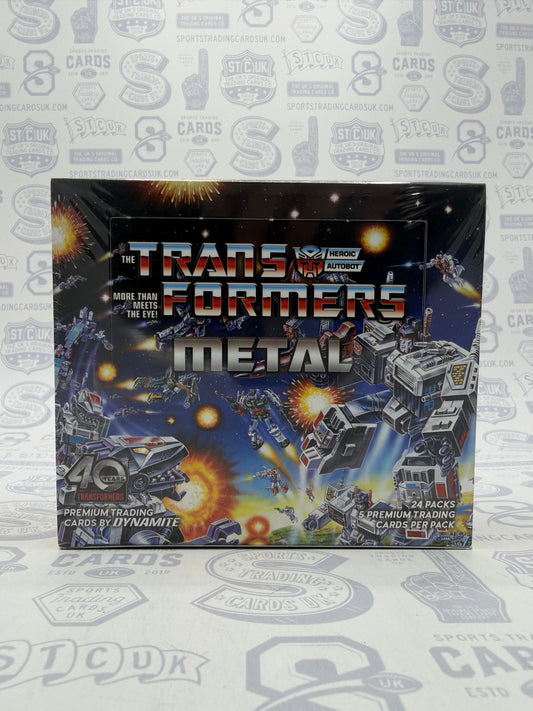 2026 Dynamite Transformers Metal Collector Box