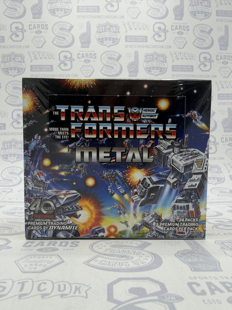 2026 Dynamite Transformers Metal Collector Box