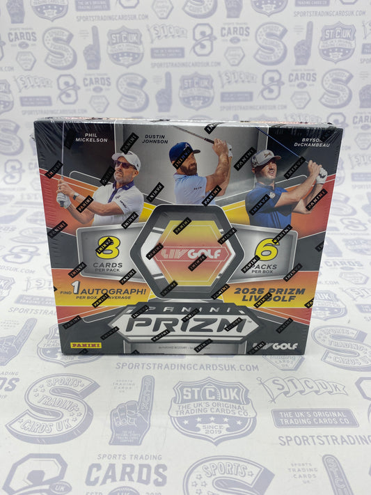 2025 Panini Prizm LIV Golf Hobby Box