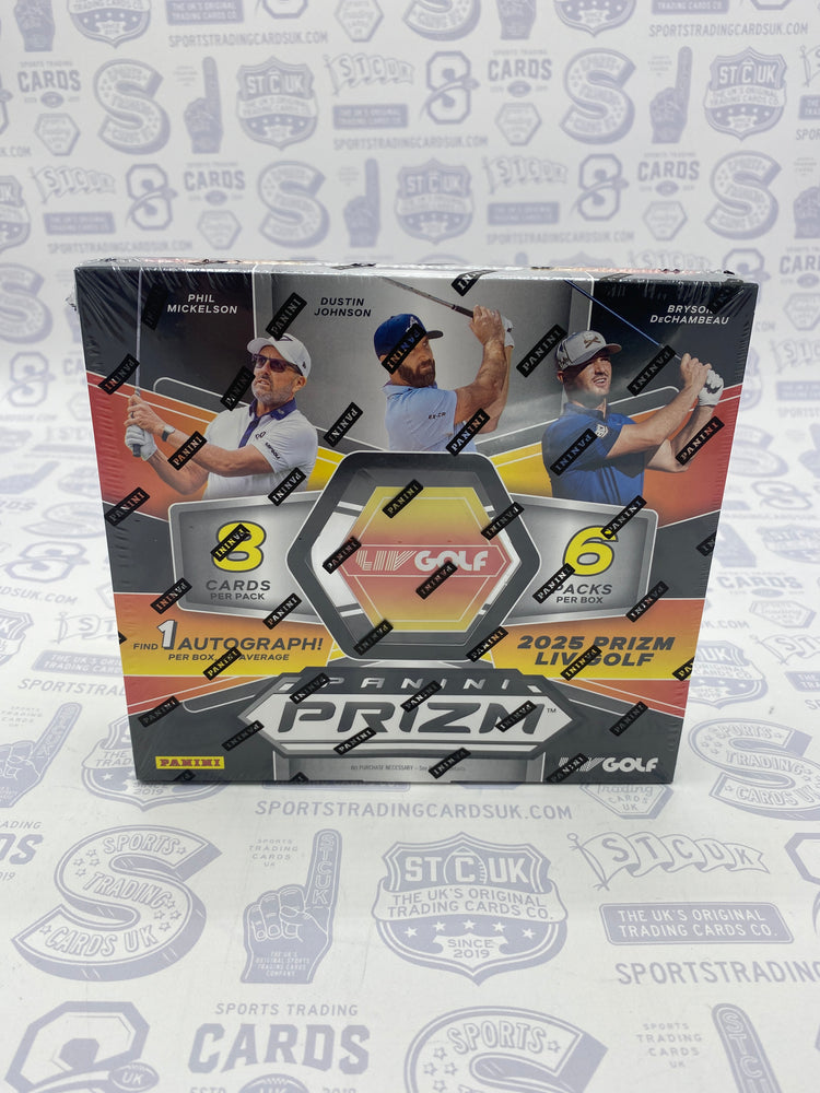 2025 Panini Prizm LIV Golf Hobby Box