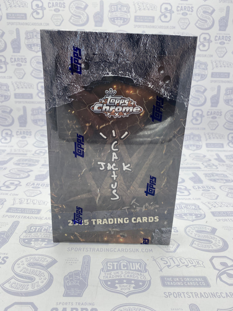 2025 Topps Chrome X Cactus Jack Travis Scott Edition WWE Wrestling Box