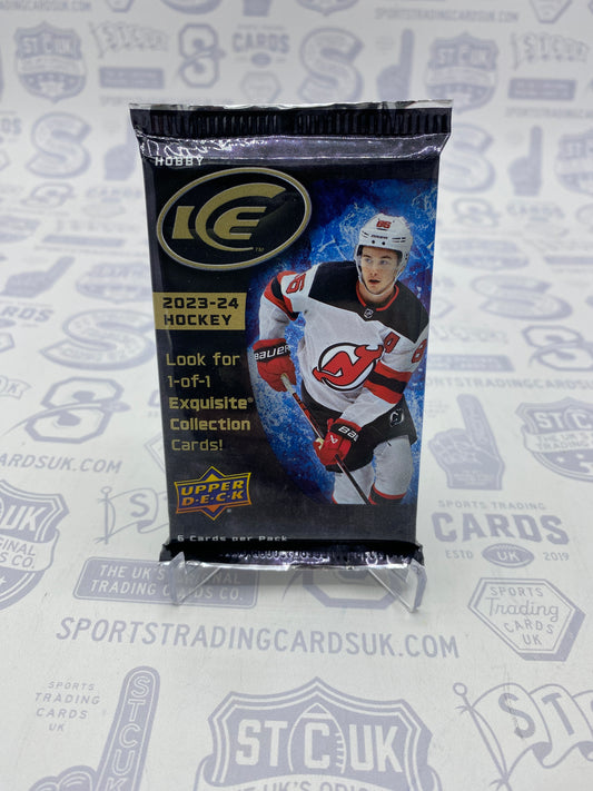 2023-24 Upper Deck Ice Hockey Hobby Pack