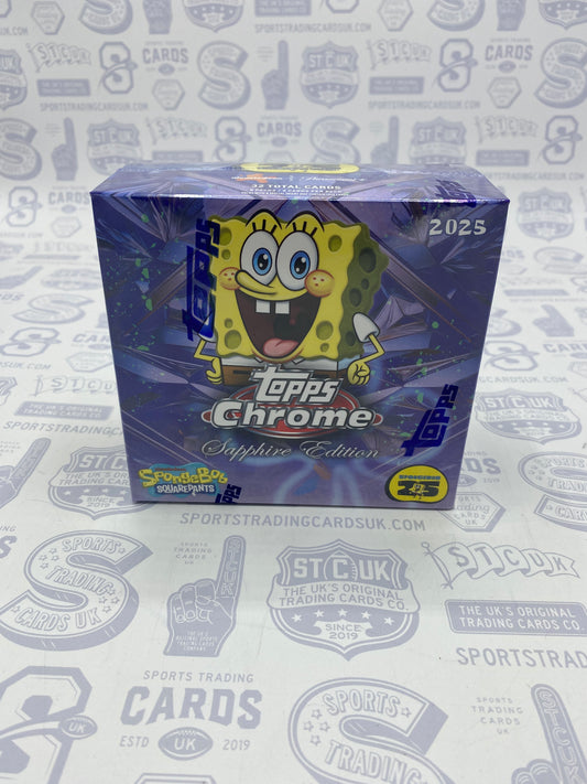 2025 Topps Chrome SpongeBob - Sapphire Edition
