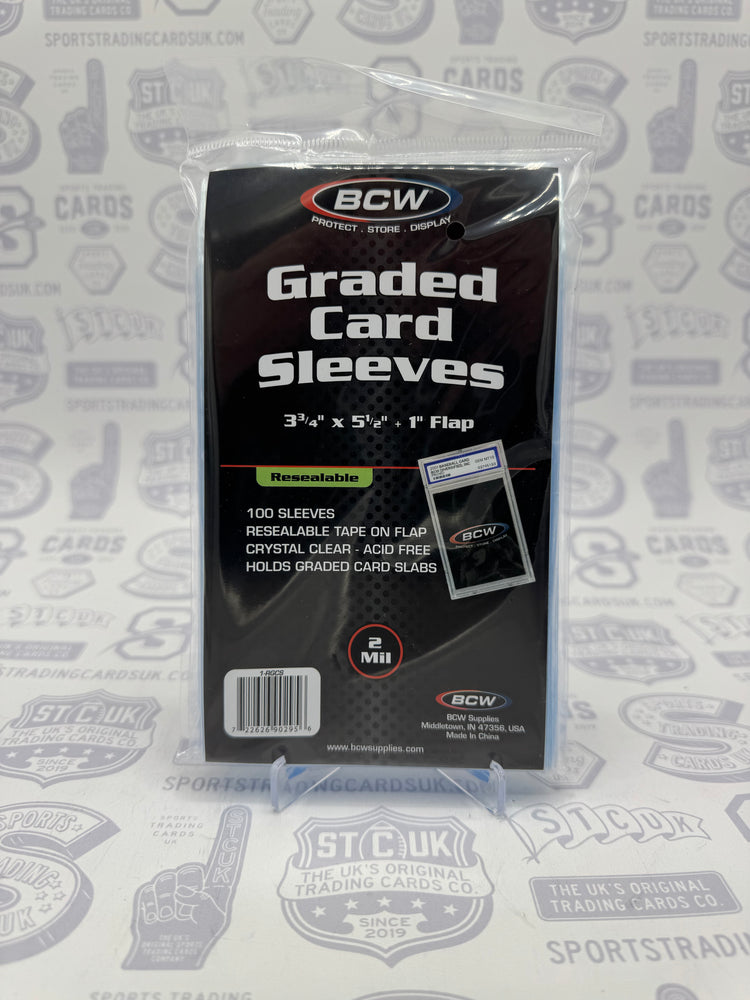 BCW Resealable Graded Card Sleeves 100ct Pack