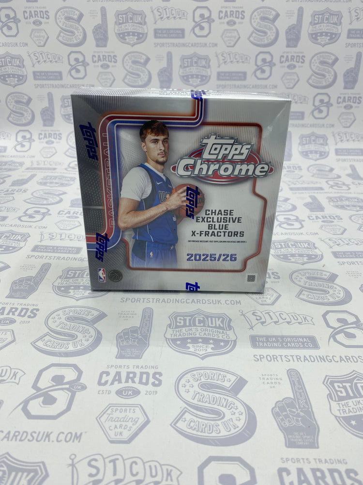 2025-26 Topps Chrome Basketball Mega Box