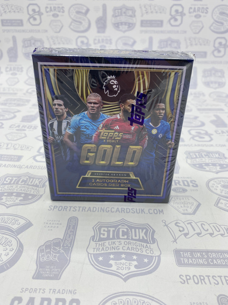 2025/26 Topps Premier League Gold Hobby Box