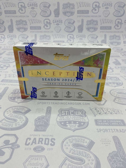 2024/25 Topps Inception UEFA Club Competitions Soccer Hobby Box