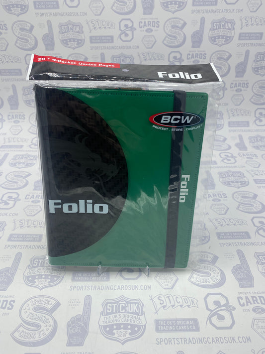 BCW Folio 4-Pocket Album - Green