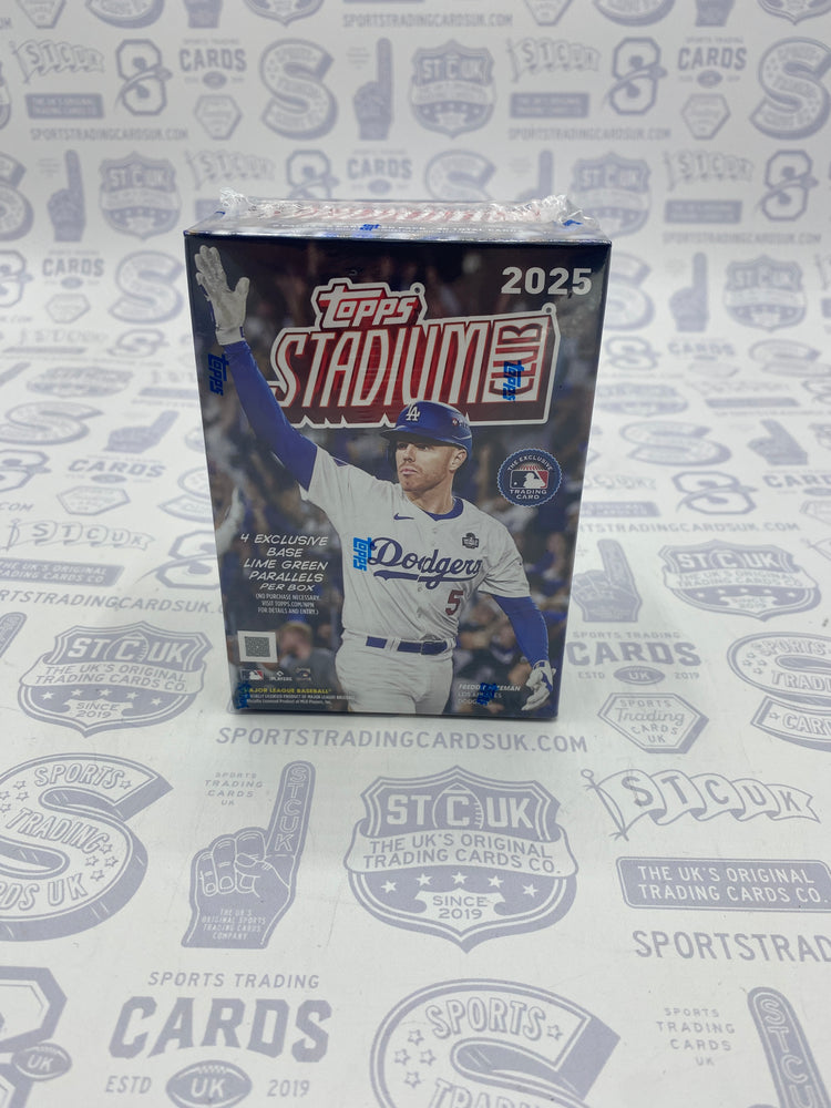 2025 Topps Stadium Club Baseball Blaster Box - Sports Trading Cards UK