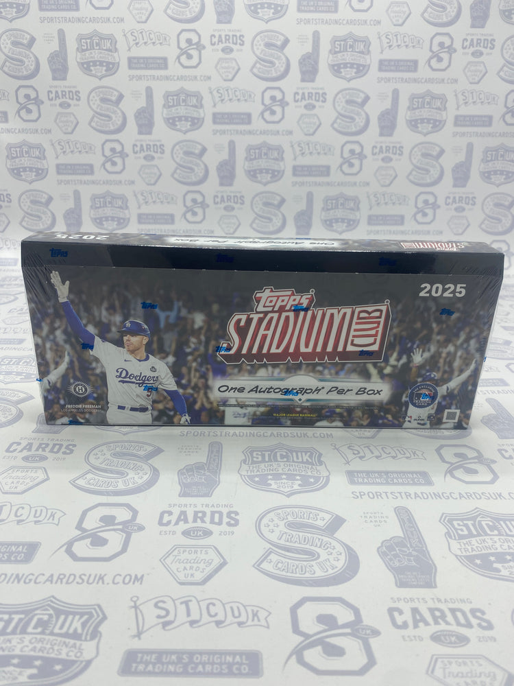 2025 Topps Stadium Club Baseball Hobby Box - Sports Trading Cards UK