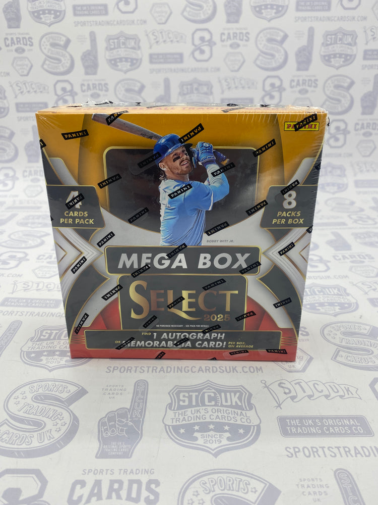 2025 Panini Select Baseball Mega Box - Sports Trading Cards UK