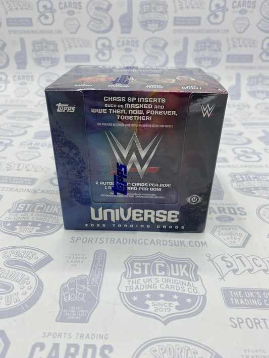 2025 Topps Universe WWE Wrestling Hobby Box - Sports Trading Cards UK