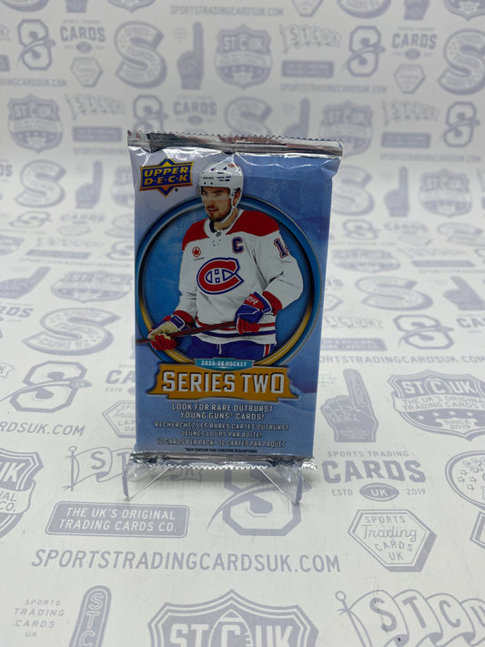 2025/26 Upper Deck Series 2 Hockey Gravity Pack