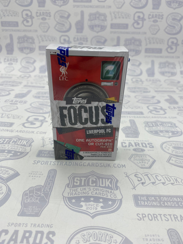 2025-26 Topps Liverpool Focus Hobby box - Sports Trading Cards UK