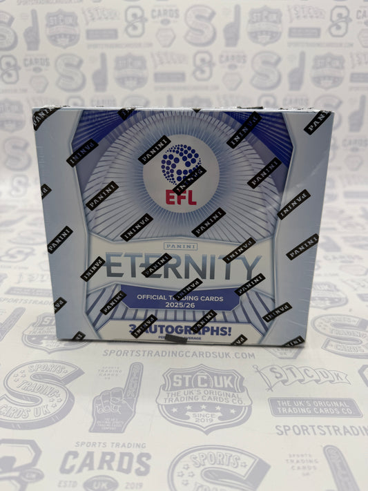 2025/26 Panini Eternity EFL Hobby Box - Sports Trading Cards UK