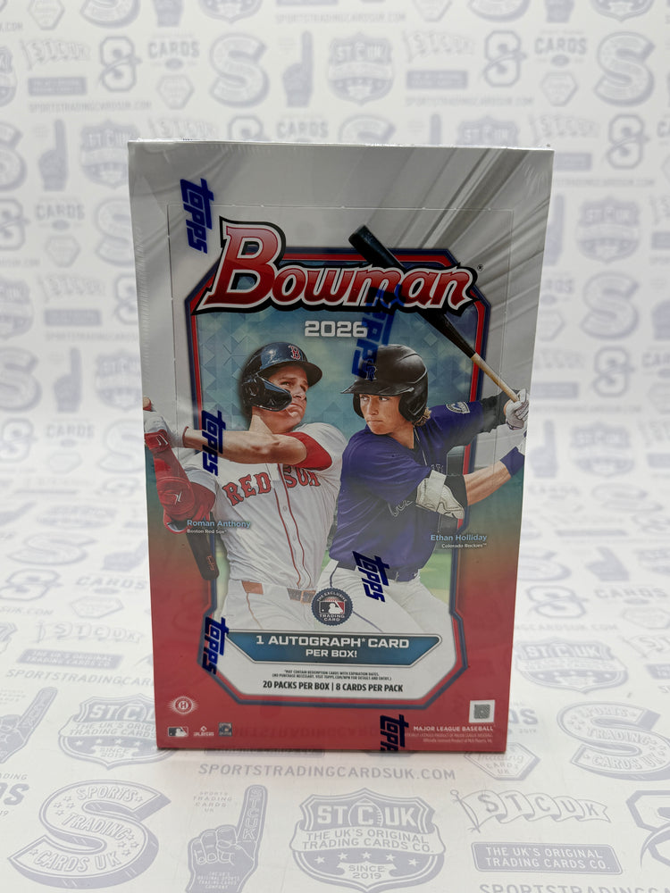 2026 Bowman Baseball Hobby Box - Sports Trading Cards UK