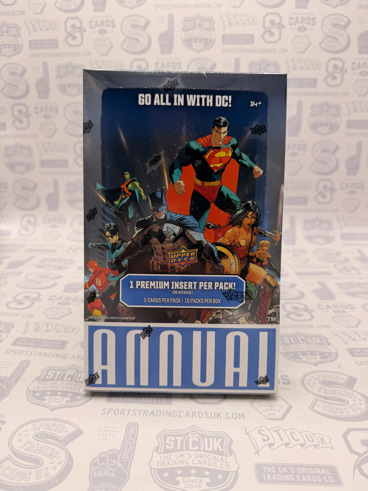 2024-25 Upper Deck DC Annual Hobby Box - Sports Trading Cards UK