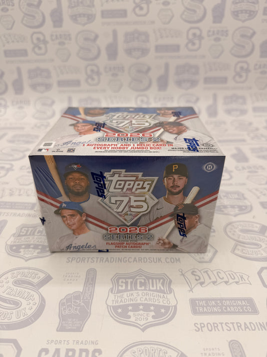 2026 Topps Series 2 Baseball Hobby Jumbo Box