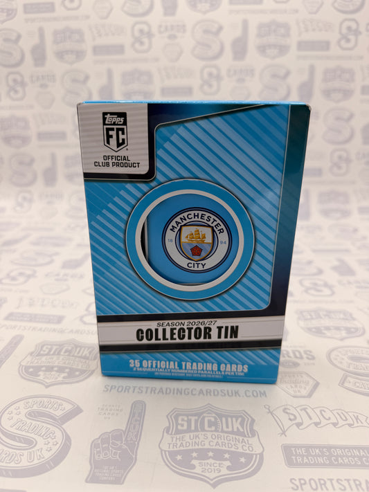 2026/27 Topps Manchester City Collector Tin
