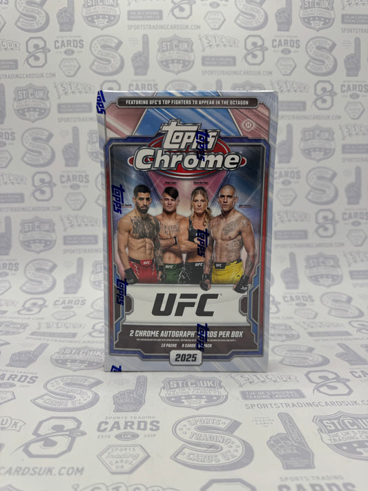 2025 Topps Chrome UFC Hobby Box - Sports Trading Cards UK