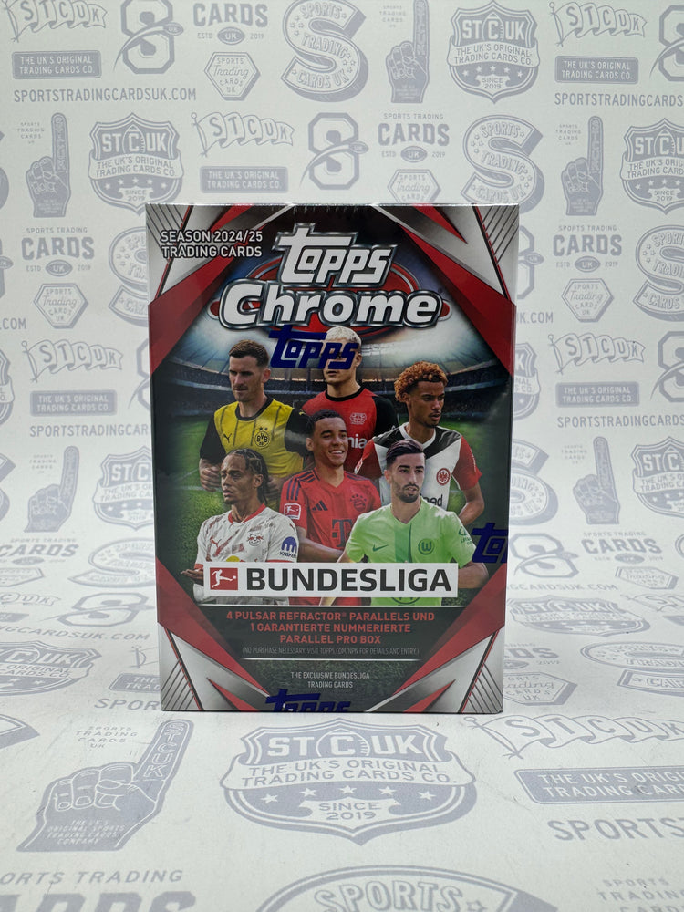 2024-25 Topps Chrome Bundesliga Soccer Value Box