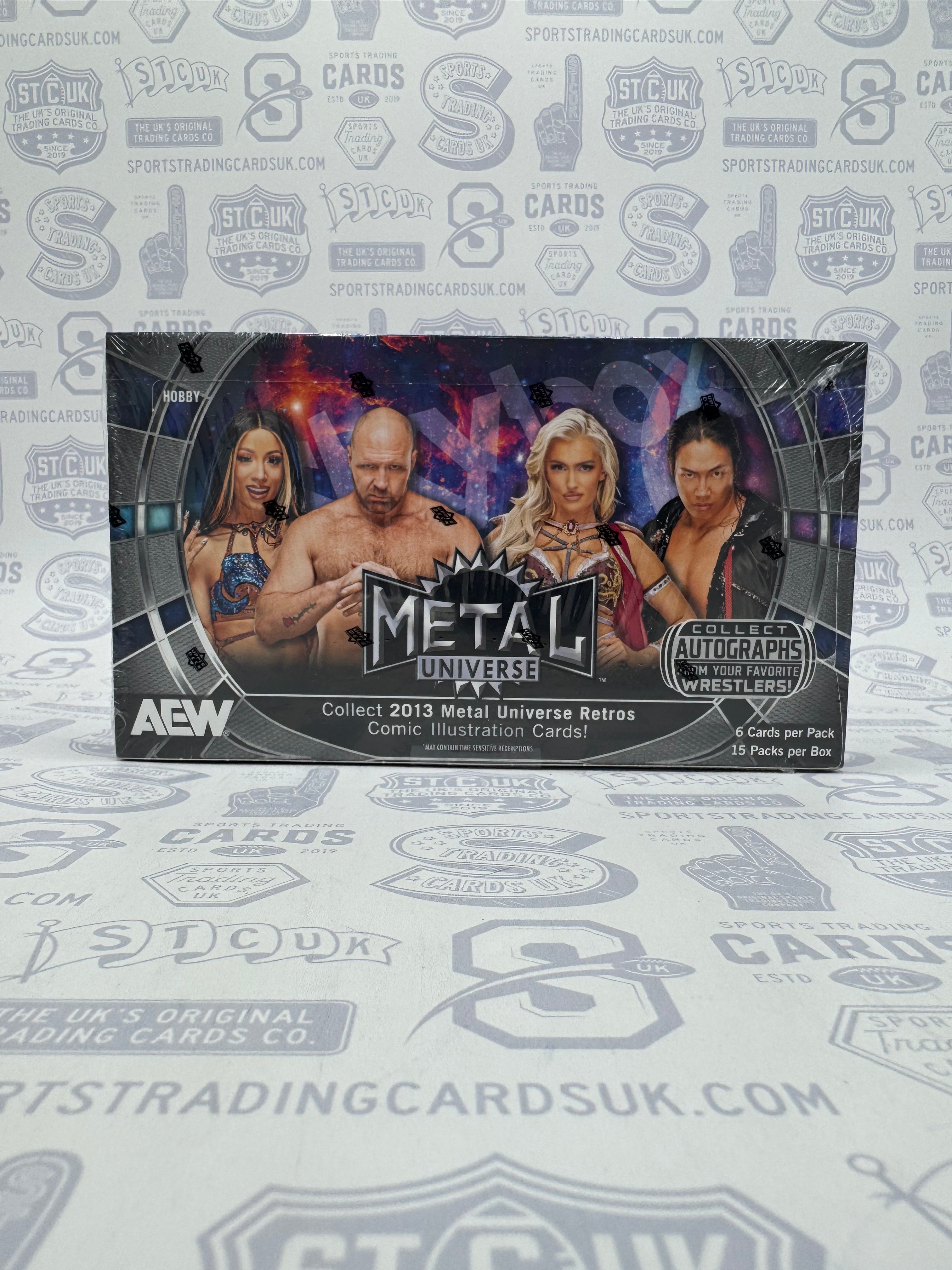 2025 Upper Deck AEW Skybox Metal Universe Hobby Box