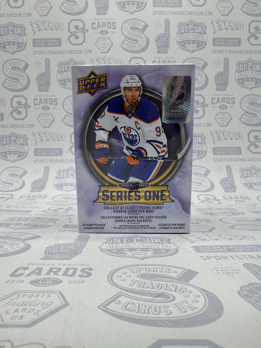 2025-26 Upper Deck Series 1 Hockey Blaster Box