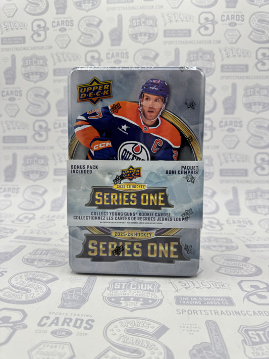 2025-26 Upper Deck Series 1 Hockey Tin