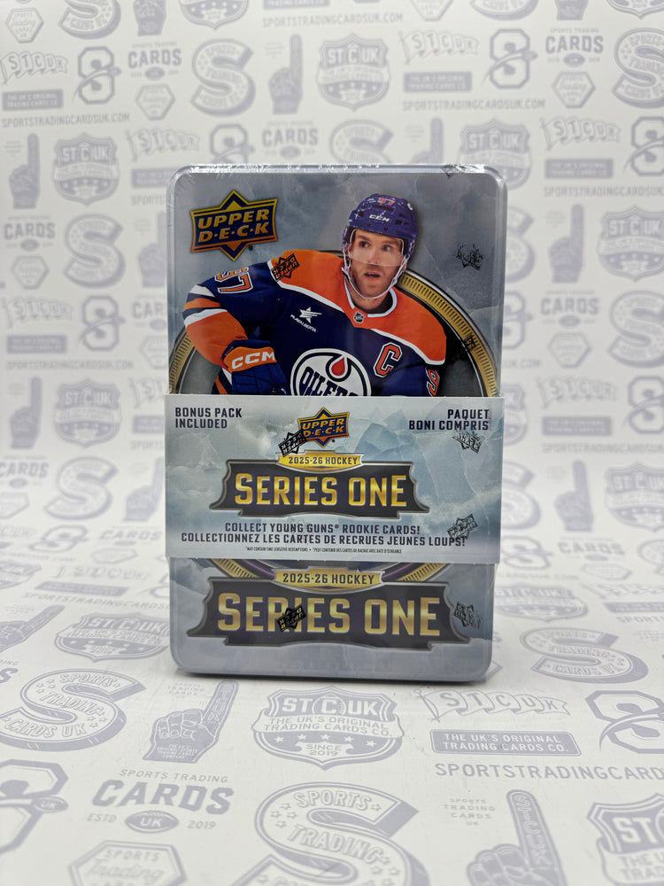 2025-26 Upper Deck Series 1 Hockey Tin
