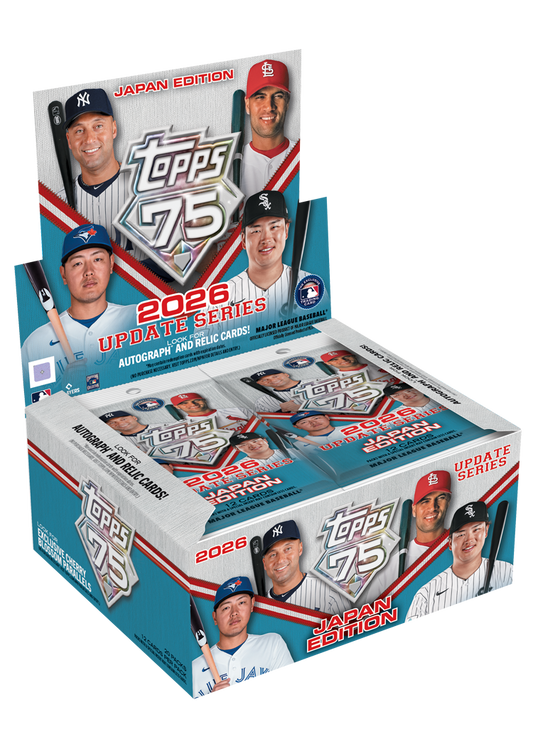 Pre Order - 2026 Topps Update Series Baseball Jumbo Hobby Box
