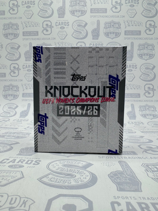 2025-26 Topps UEFA Women’s Champions League Knockout Box