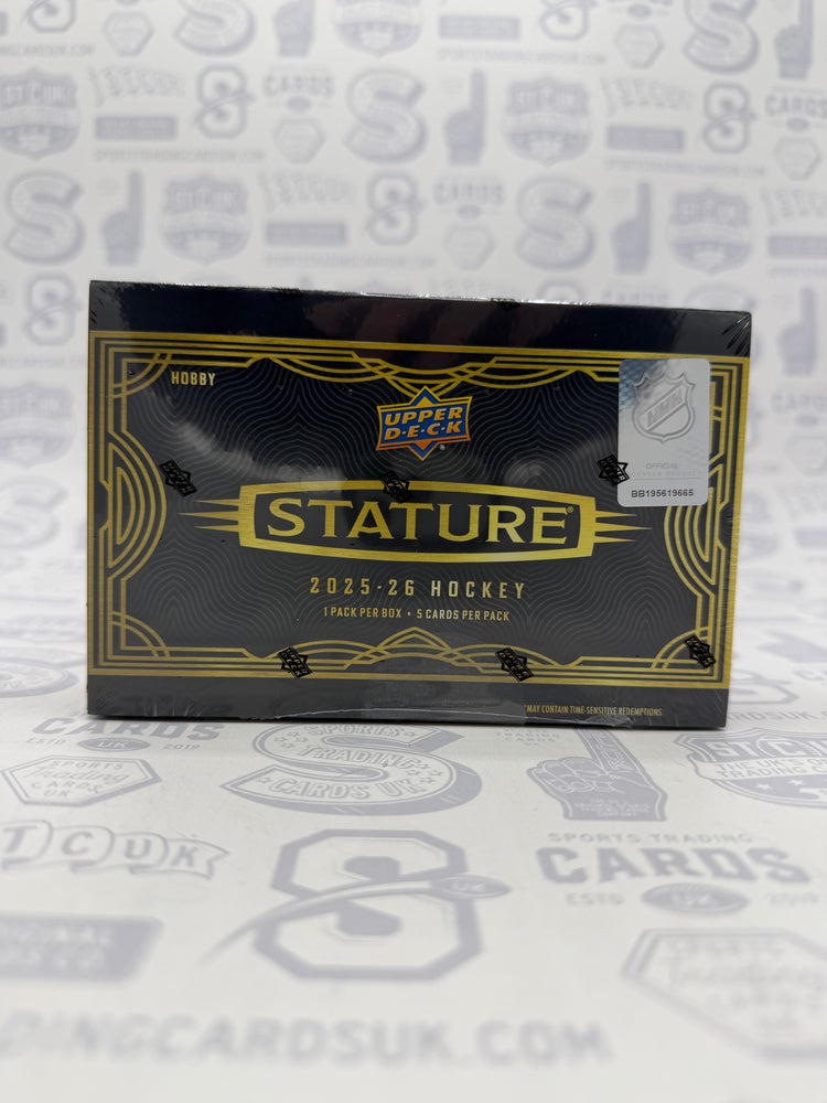 2025-26 Upper Deck Stature Hockey Hobby Box