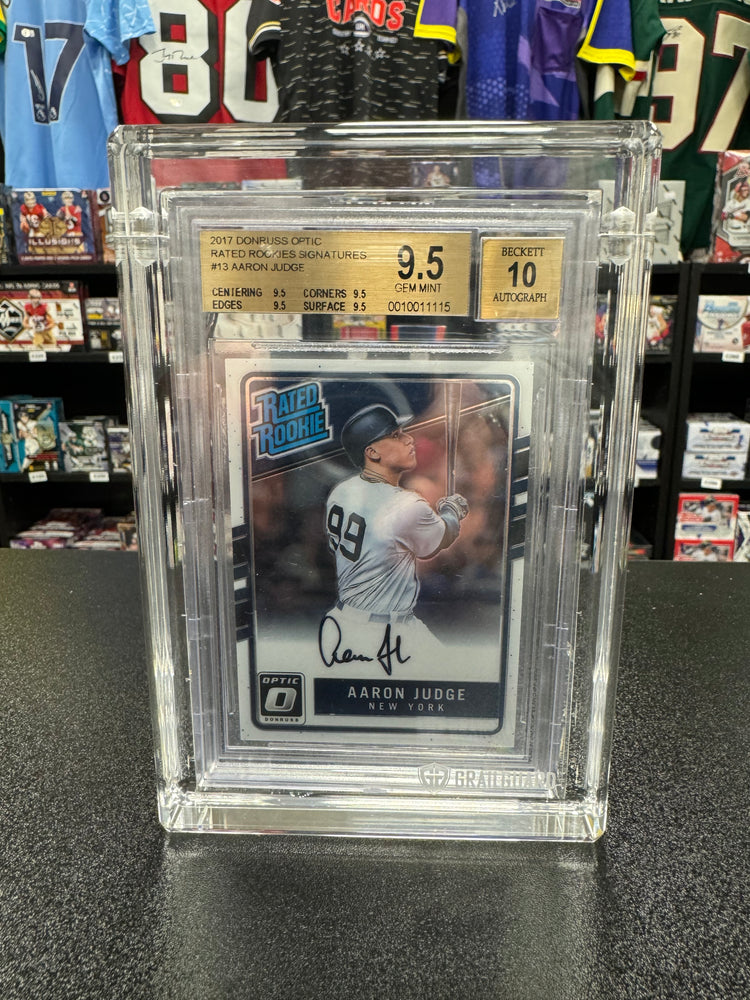 Grail Guard - Graded Card Premium Acrylic Magnetic BGS Display Case