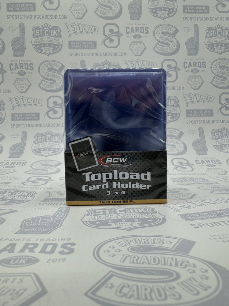 BCW Thick Card Topload Holder - 59 PT (25 pack)