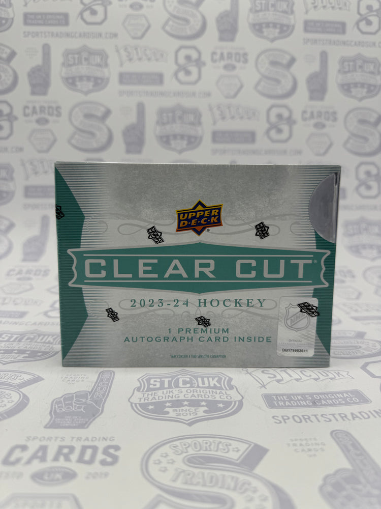 2023-24 Upper Deck Clear Cut Hockey Hobby Box