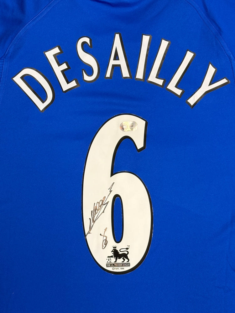 Marcel Desailly Signed Chelsea Jersey