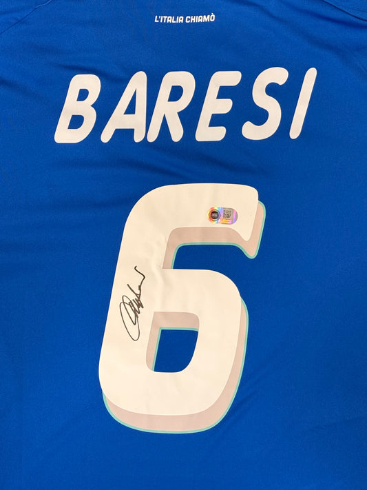 Franco Baresi Signed Italy Jersey