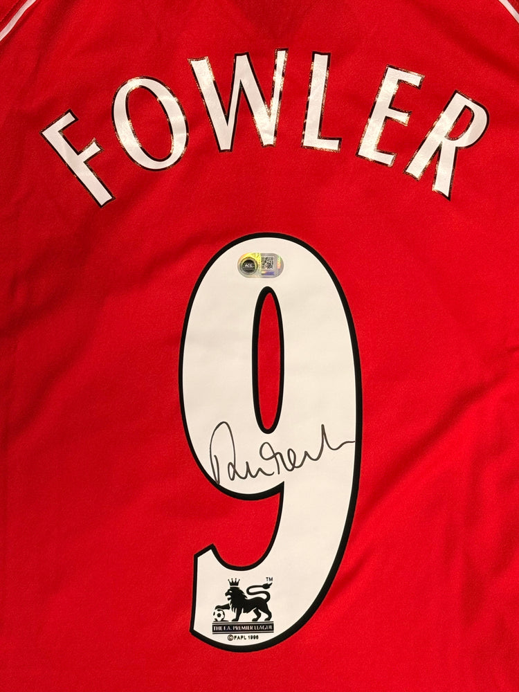 Robbie Fowler Signed Liverpool Jersey