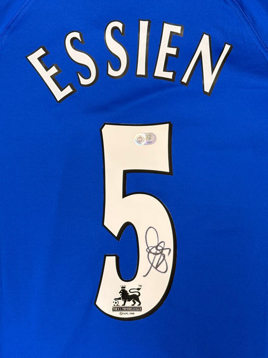 Michael Essien Signed Chelsea Jersey