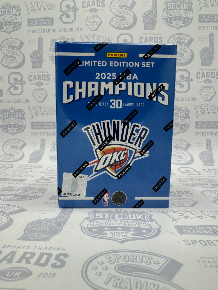 2025 Panini NBA Champions Oklahoma City Thunder Box Set