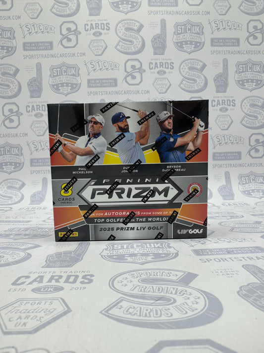 2025 Panini Prizm LIV Golf Hobby International Box