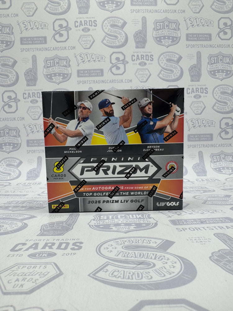 2025 Panini Prizm LIV Golf Hobby International Box