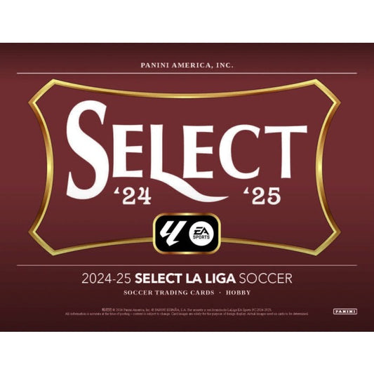 2024-25 Panini Select La Liga Soccer Hobby 12-Box Case